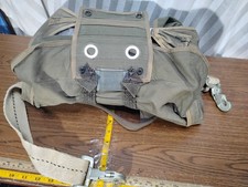 Vintage US Vietnam Era Parachute 1961  Reserve Chest Parachute  Bag B26 Empty 