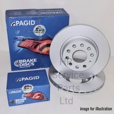 PAGID REAR BRAKE DISCS & PADS