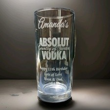 PERSONALISED ABSOLUT VODKA