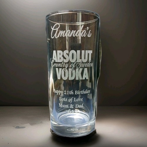 Personalised absolut vodka - personalised,