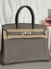 Hermes Birkin 30 Gris Asphalt