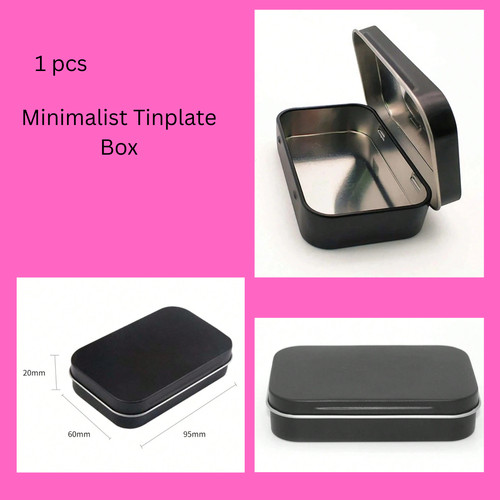 Minimalist tinplate box back - minimalist,
