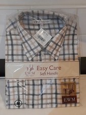 EWM LONG SLEEVED WHITE CHECK
