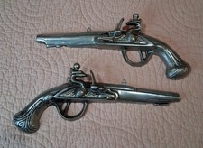 Vintage pair flintlock - vintage,