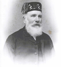 Cabinet Card Photo Man Smoking