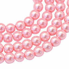200 Faux Pearl Beads Round