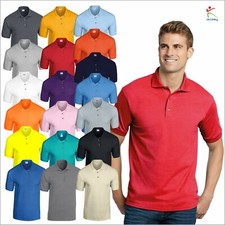 GILDAN Mens DryBlend Jersey Poloshirt Casual Work Leisure Wear Polo Tee T Shirt