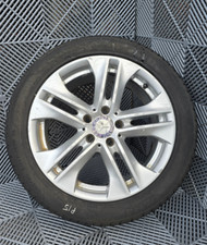 MERCEDES E CLASS W212 ALLOY WHEEL IN SILVER 245/45/17 *IDEAL SPARE* A2124010902