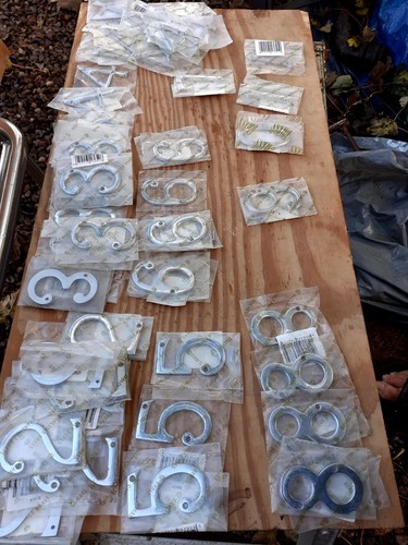 Reclaimed front door numbers - reclaimed,