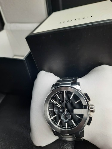 Gucci chrono men black - gucci, g-chrono