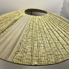 1950s Ribbon Lamp Shade Atomic