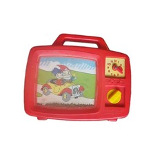 Vintage 1970s Wind Up Kiddy Crew Musical Toy With Clock Works Retro