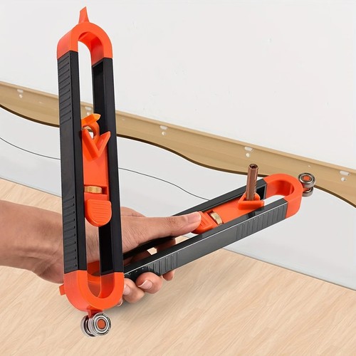 Contour gauge scribe - contour, with
