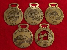 Heavy KB Vintage Cast Horse Brasses of Weald & Downland Museum