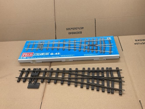 Peco gauge g45 point - peco, track