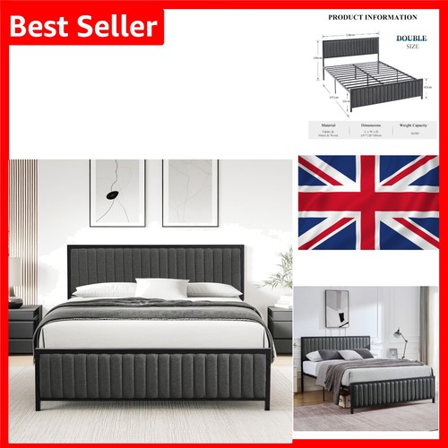 Vecelo double bed frame - double,