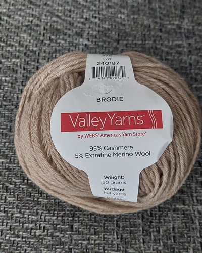 Valley yarns brodie - valley, cashmere