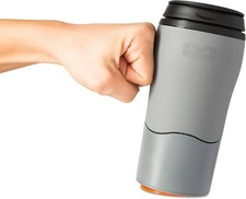Mighty Mug 17901498 Solo Travel Mug, 320ml-Urban, Top-PP/Base-ABS/Metal, Urban 