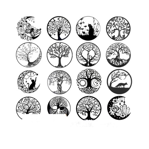 Metal wall art tree life - art,