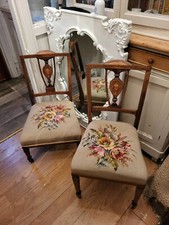 Edwardian nursery chairs - edwardian,