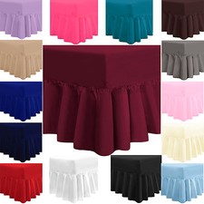 PLAIN DYED FITTED VALANCE BOX