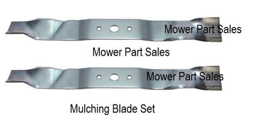 Blade set mulching fits - set, 38"