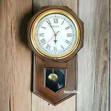 Antique Pendulum Wall Clock Big Size Clock For Home Office Vintage Decoration