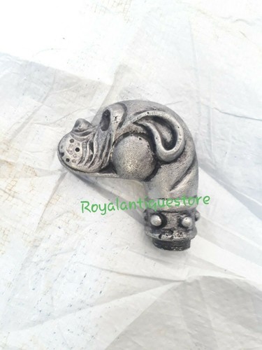 Victorian bulldog head handle - victorian,