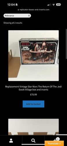 Brand new rotj ewok village - ewok,