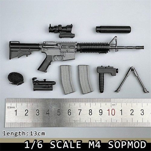 Gun rifle weapon model - m4,