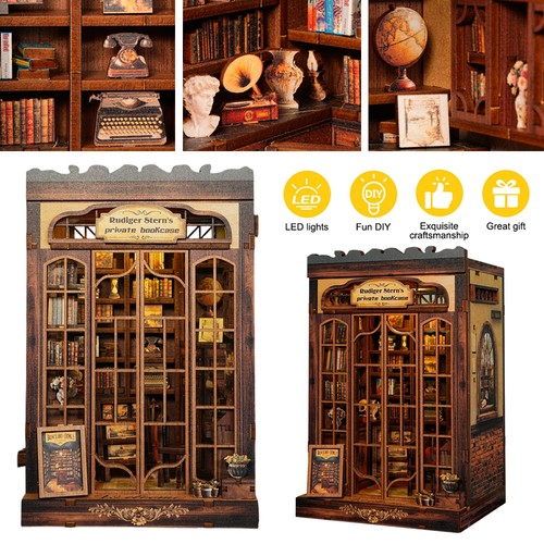 Book nook kit wooden puzzle - book,