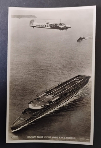 Avro anson flying above - avro, hms