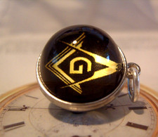 Masonic Pocket Watch Chain Fob