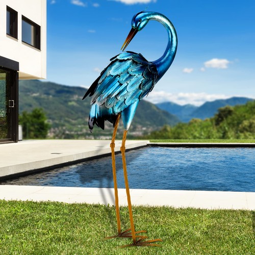 Chisheen metal crane garden - chisheen,