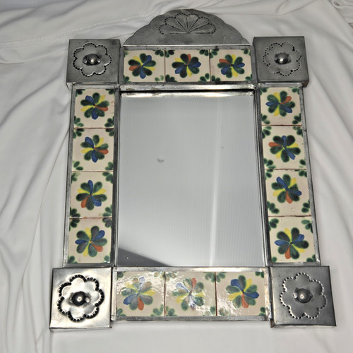 Intage mexican punched tin - intage,