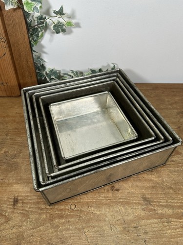 Vintage set tier square - 5,