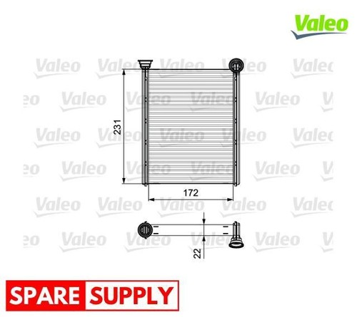 Heat exchanger interior - heat,