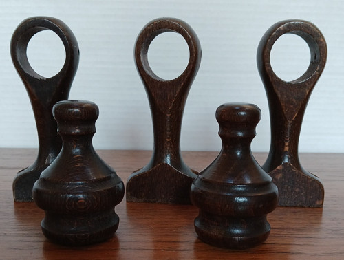 Wooden curtain pole - 2,