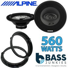 Alpine SXE 8" 3Way Speakers