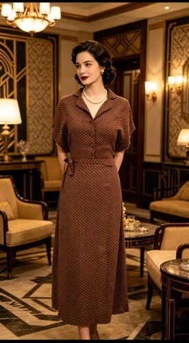 Vintage 1930s 1940s - , style