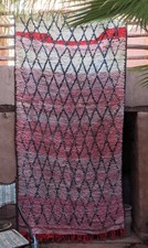 Large Moroccan Boujaad boujad tribal rug 360 x 160 cm