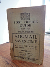 1929 POST OFFICE GUIDE JULY