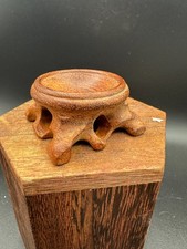 Crystal Stand Sphere Wooden Holder Ball Base Display Quartz Orb Wood Holder 46mm