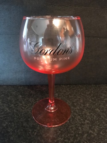 Gordon pink gin glass - gordon's,