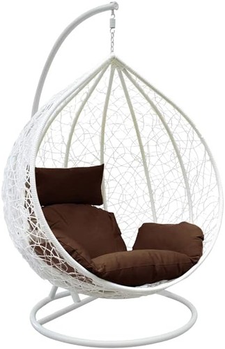 Hanging rattan egg chair - egg,