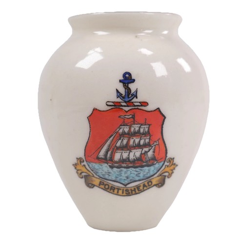 Goss crested china portishead - crested,