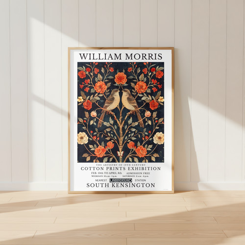 William morris songbird print - william,