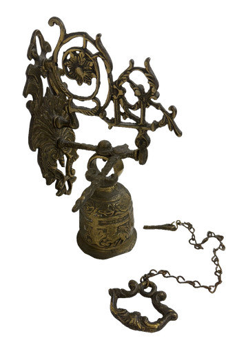Vintage brass wall mounted - brass,