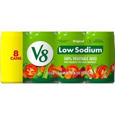 "Low Sodium Vegetable Juice
