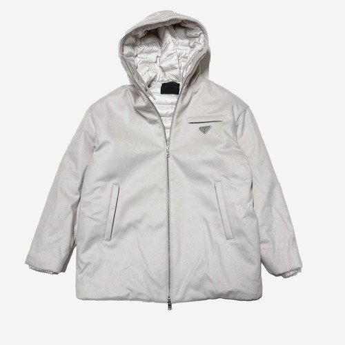 Prada cashmere wool down beige - prada,